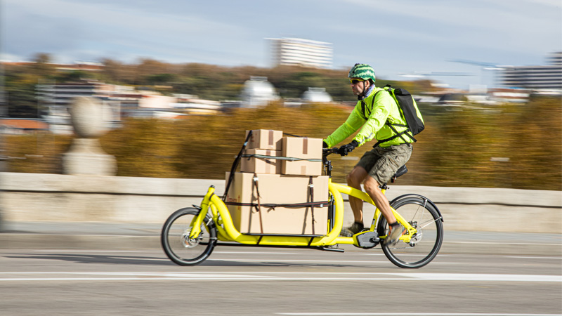 Cargo bike delivery sale